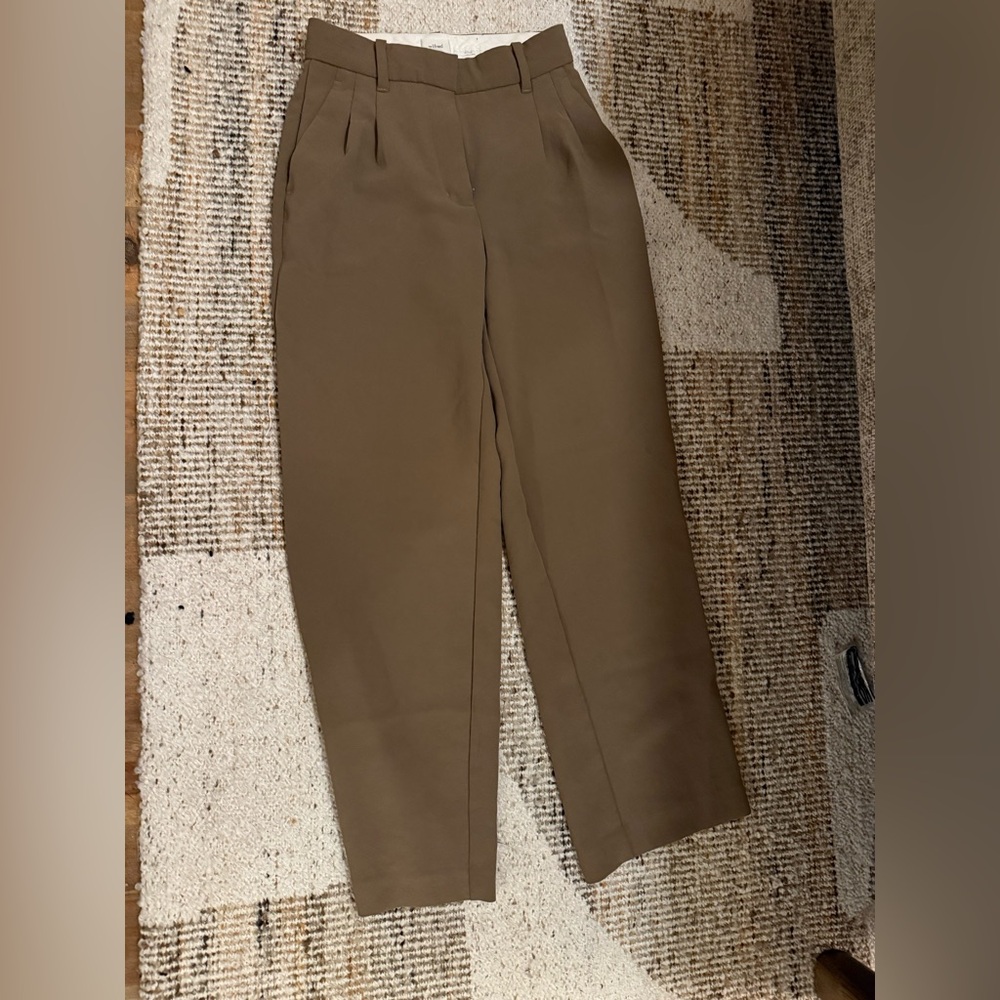 Wilfred effortless women’s Brown pleated dress pants